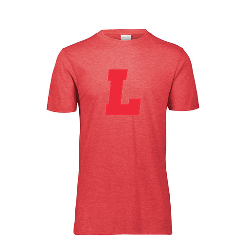 [FTSCUBRD-AS-LOGO2] Decker Men's Tri-Blend T-Shirt - Short Sleeve (Adult S, Red, Logo 2)