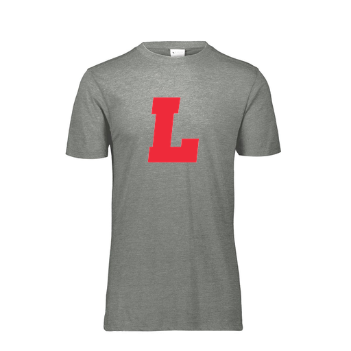 [FTSCUBGY-YS-LOGO2] Decker Youth Tri-Blend T-Shirt - Short Sleeve (Youth S, Gray, Logo 2)