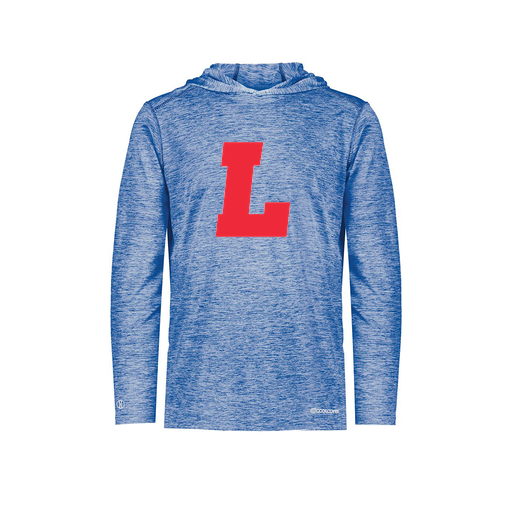 [FOLHCGRY-AS-LOGO2] Decker Men's Charge Hoodie (Adult S, Royal, Logo 2)